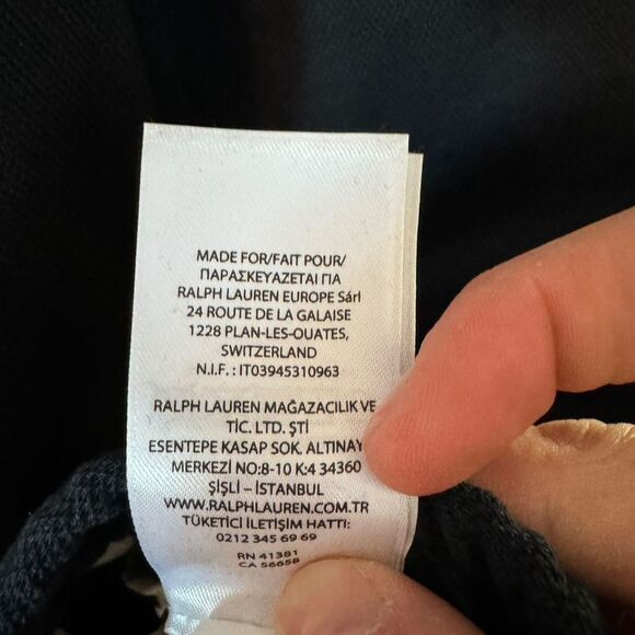 Polo Ralph Lauren Men's Blue Dress Pants Regular Fit Waist 32/33 - Picture 4 of 6